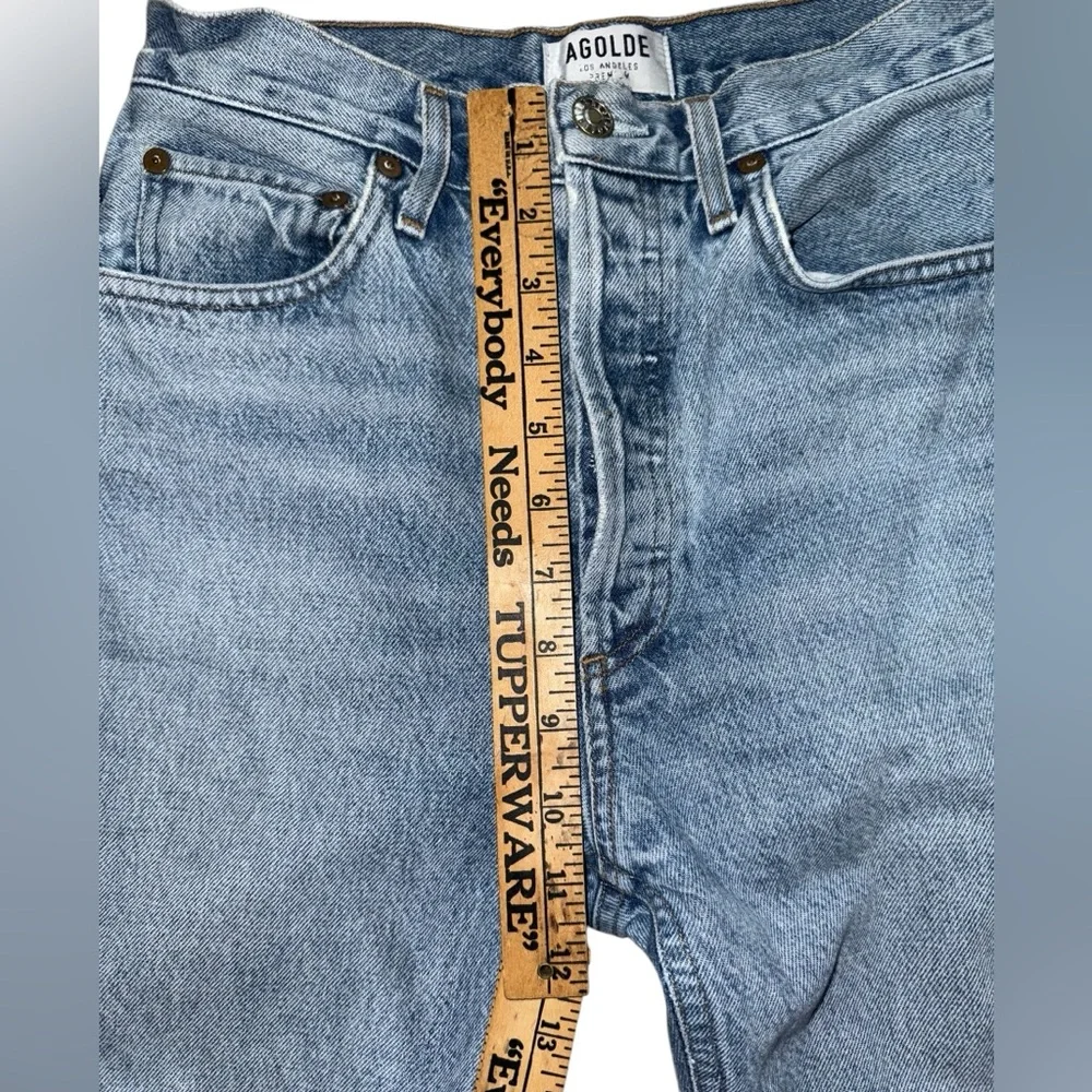 Agolde - Riley High Rise crop - Picture 9 of 11